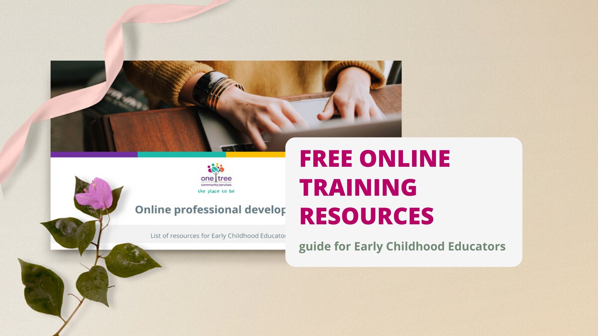 Online professional development courses for educators